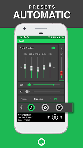 SpotiQ :Equalizer Bass Booster - Music & Audio - apps