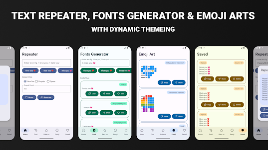 Text Repeater - Fonts & Emoji.