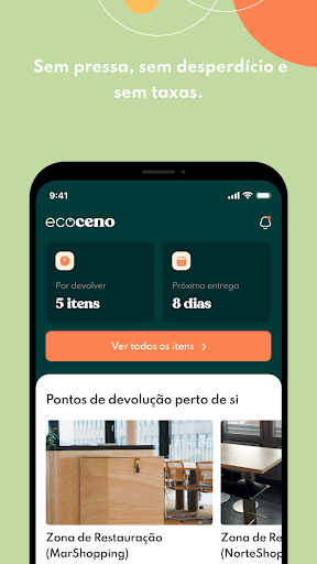 Android application Ecoceno screenshort