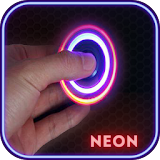 Fidget Spinner - Neon Glow icon