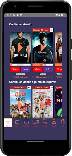 Donde Ver (Playmax Client) Screen 2
