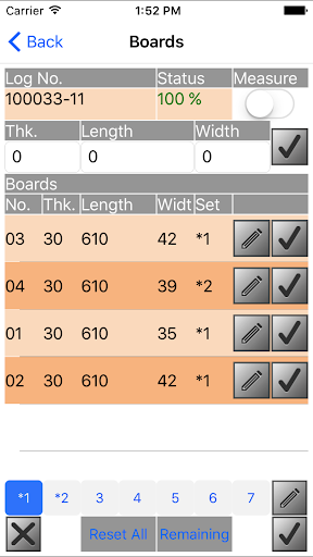 TIMBERplus SawnTimberMobile Screen 2