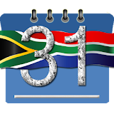 South Africa Calendar 2021 icon
