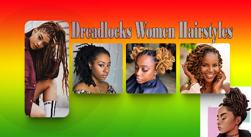 Android application Dreadlocks Women Hairstyles screenshort