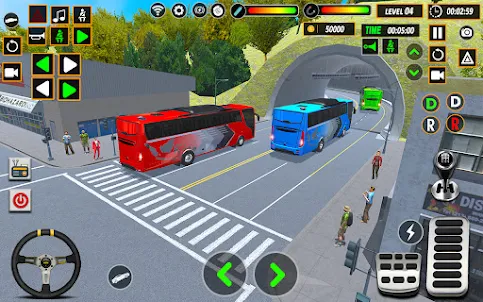 城市教練巴士賽車遊戲