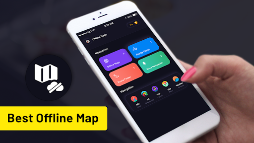 Android application Offline Maps with Street View screenshort