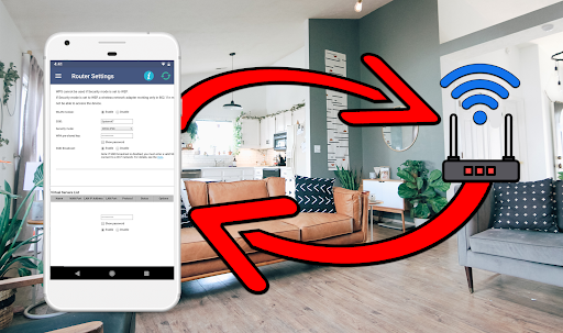 Android application Router Setup Page | Setup WiFi screenshort