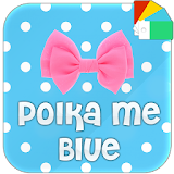 Polka Me Blue XperiaN Theme icon