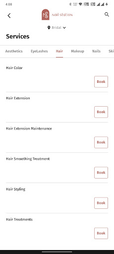 Nail Station Salon Screen 3