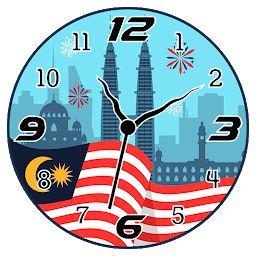 Icon image Malaysia clock - jam malaysia