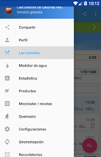 Calculadora de calorías HiKi Screenshot