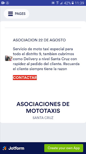 MotoGO Transporte Screen 2