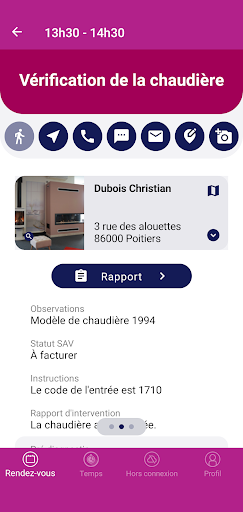 Extrabat Today Screen 2