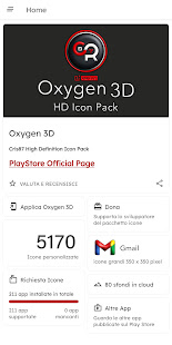 Oxigen 3D - Pacchetto icone