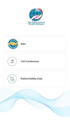Android application International Health Dialogue screenshort