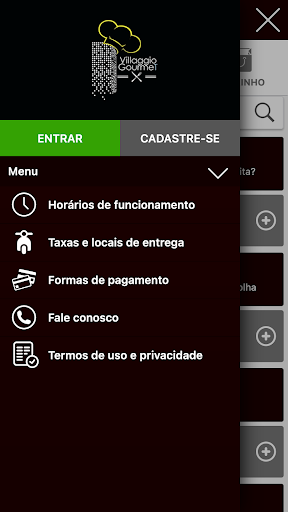 Android application Restaurante Villaggio Gourmet screenshort