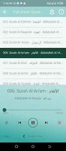 Abdullah Al Mousa Mp3 Quran