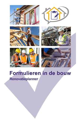 Android application Formulieren in de bouw screenshort