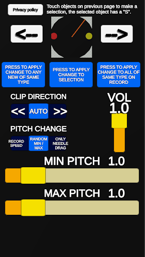 Turntable Sequencer Screen 2