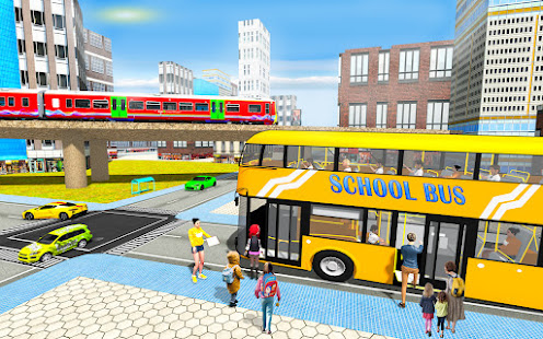 School Bus Driving: Bus Games 1.0 APK + Mod (Unlimited money) untuk android