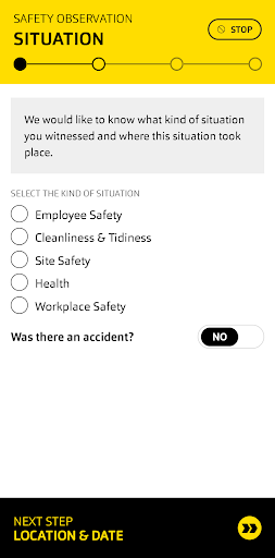Health & Safety Compass Screen 2