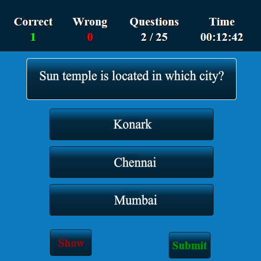 Indian Monuments MCQ Screen 3