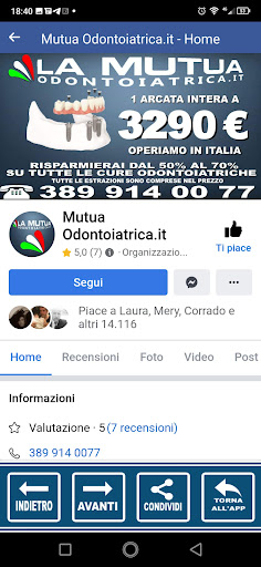 La Mutua Odontoiatrica.it Screen 2