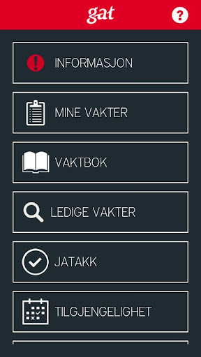 Android application MobilGat screenshort