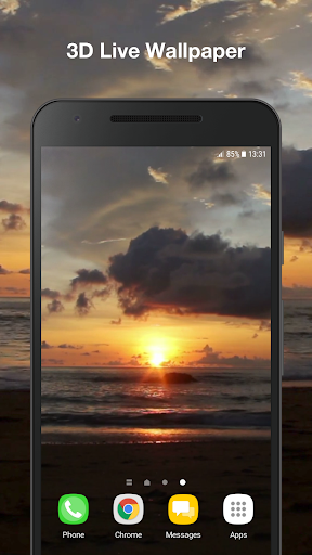 Android application Ocean Live Wallpaper screenshort