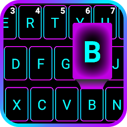 የአዶ ምስል Emoji Smart Neon keyboard