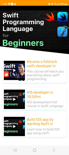 Android application CodeMentor - Skill Up screenshort