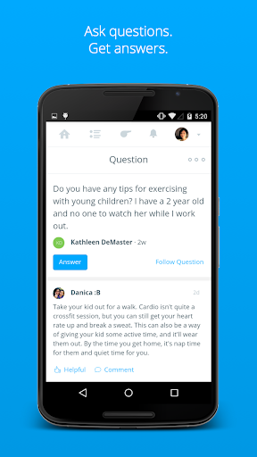 Screenshot of Coach.me - Habit Tracking & Bu