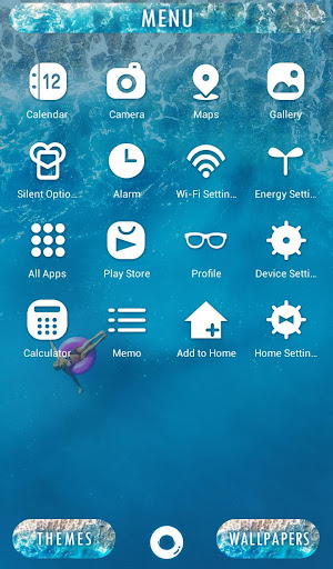 Wave Paradise Theme Screen 2