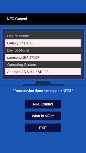 NFC Control and Reader Screen 2