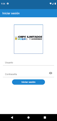 Android application Recargas Chips Ilimitados screenshort