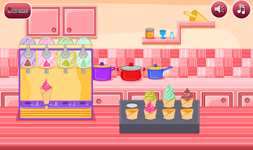 العاب طبخ حلوى الأيس كريم