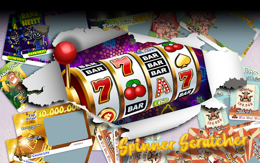 Spinner Scratcher Scratch Card