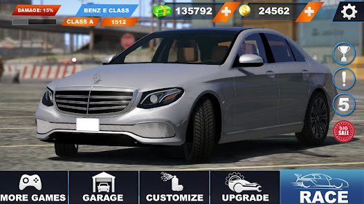 Screenshot 1 Benz E Class: coche ultramoder android