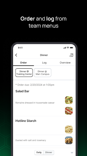 Teamworks Nutrition Screen 2