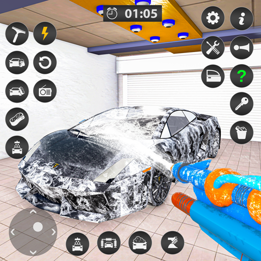Car wash garage simulator