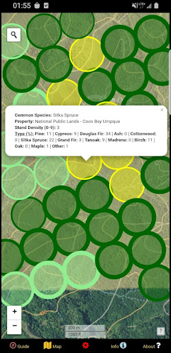 Oregon SW Mushroom Forager Map