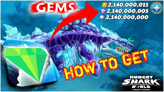 gems for hungry shark