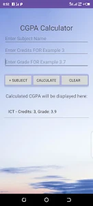 CGPA Calculator-GPA Calculator