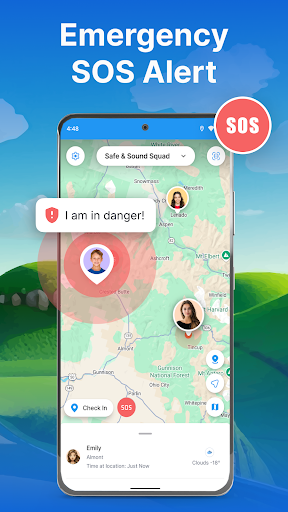 Screenshot of Locate Us: Location Tracker