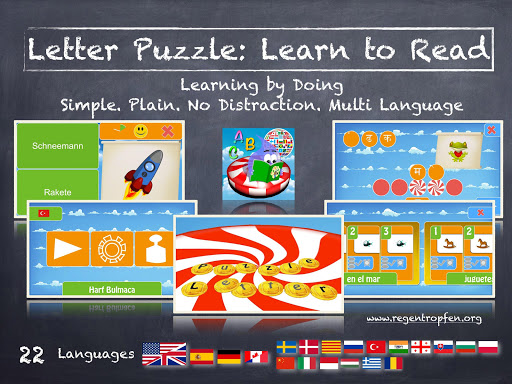 Letter Puzzle Learn To Read
