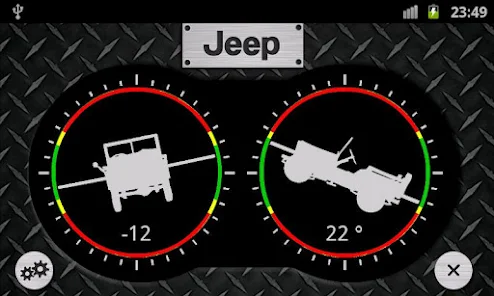 Inclinometro Grafico Smittybilt Para Jeep Wrangler 4x4