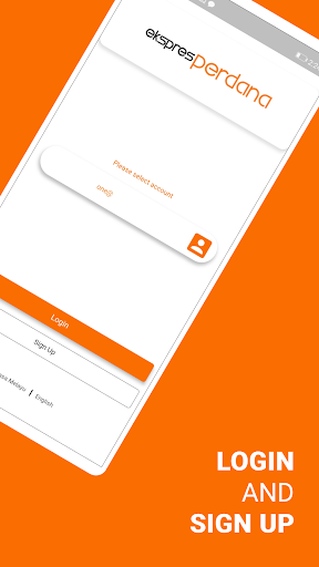 Android application Ekspres Perdana Mobile screenshort