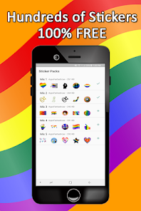 Captura de Pantalla 7 Stickers Gay para WhatsApp - W android