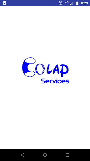 Android application Colap Services screenshort