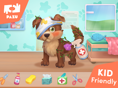 Jogo de cachorrinho e jogo de veterinária - Pet doctor / Amostra Games 